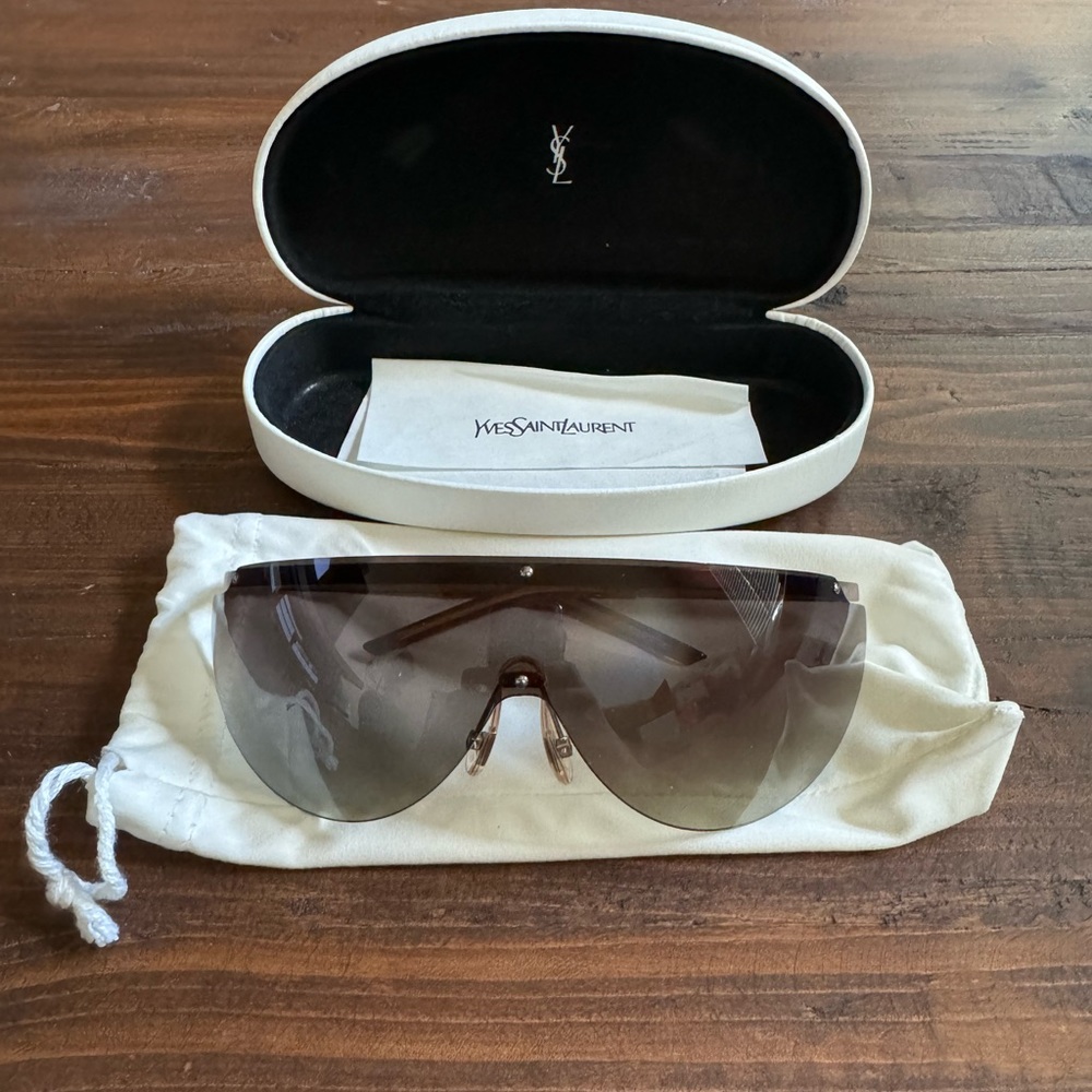 Yves Saint Laurent Shield Sunglasses